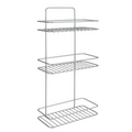 Metaltex Reflex Duschablage, 3-stöckig, 23 x 13 x 57 cm, silber