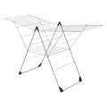 Metaltex Vento Wäscheständer, 30 m lange Leine, 110 x 177 x 67 cm, silber/schwarz
