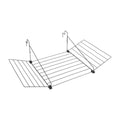 Metaltex droogrek tilburg 12m zwart