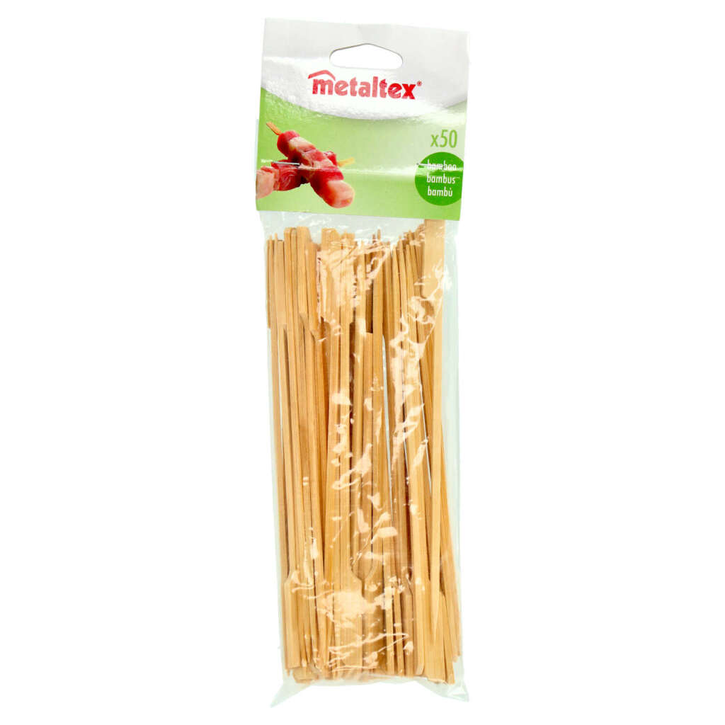 Metaltex Bambus-Cocktailspieße, 20 cm, 50 Stück