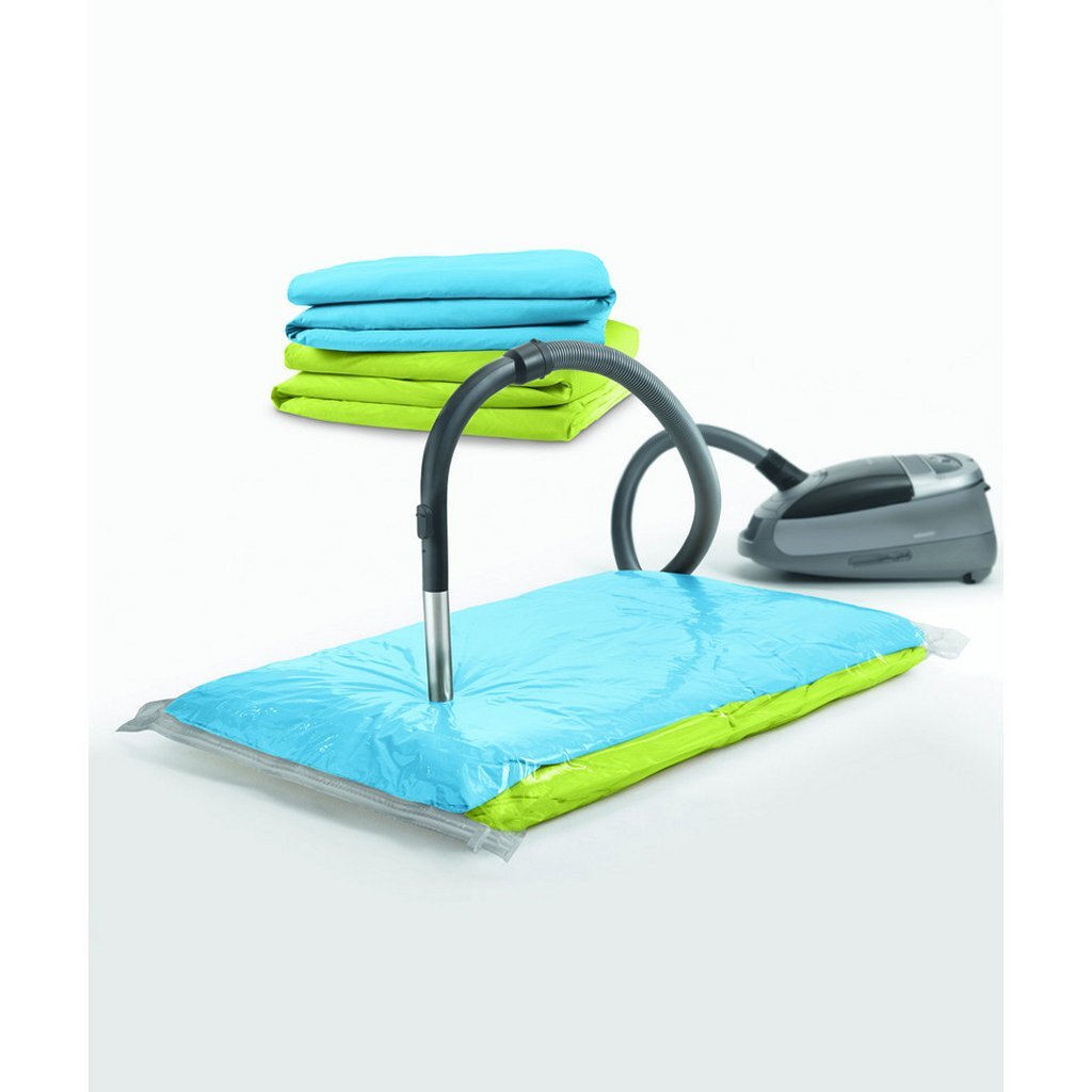 Metaltex vacuumzak en luchtdicht ventiel xl 80x120 cm | 2 stuks