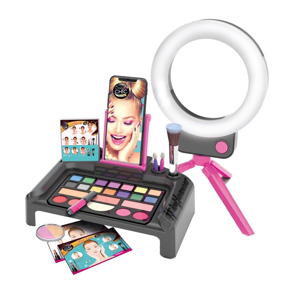 Clementoni verrücktes schickes Make-up-Studio + Licht