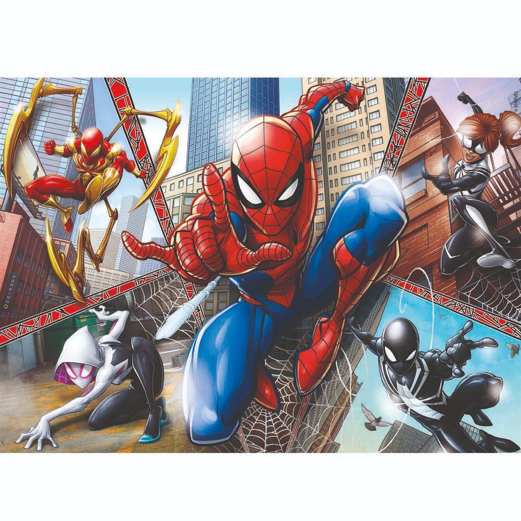 Clementoni Supercolor Puzzle Spiderman 2x60 Teile