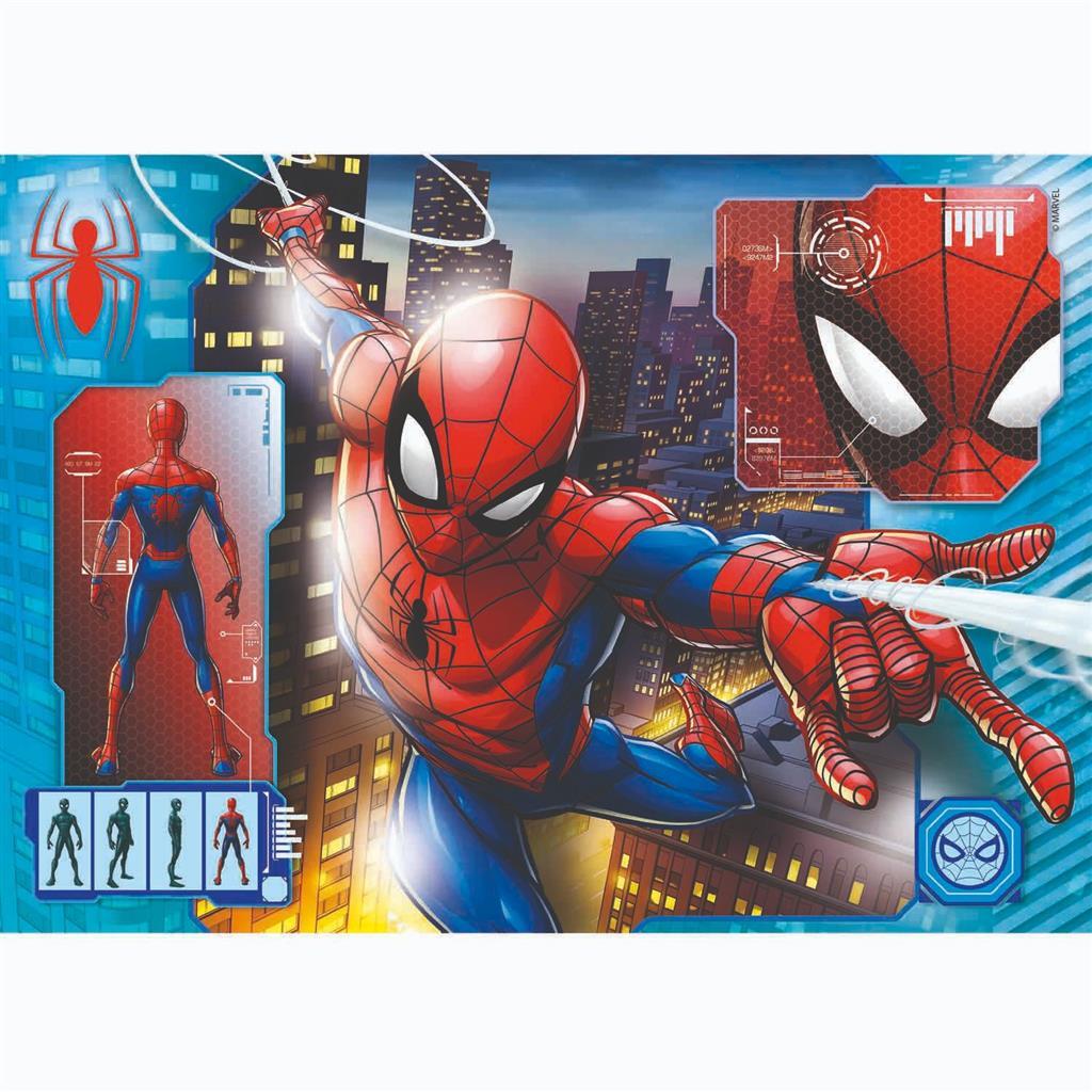 Clementoni Supercolor Puzzle Spiderman 2x60 Teile