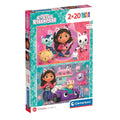 Clementoni Supercolor Puzzle Gabbys Puppenhaus 2x20 Teile