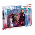 Clementoni puzzel super 104pcs frozen 2