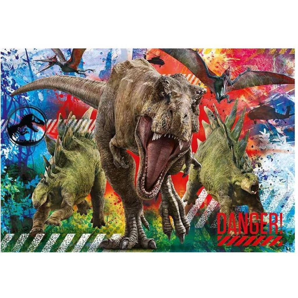 Clementoni legpuzzel super color jurassic world, 180st.