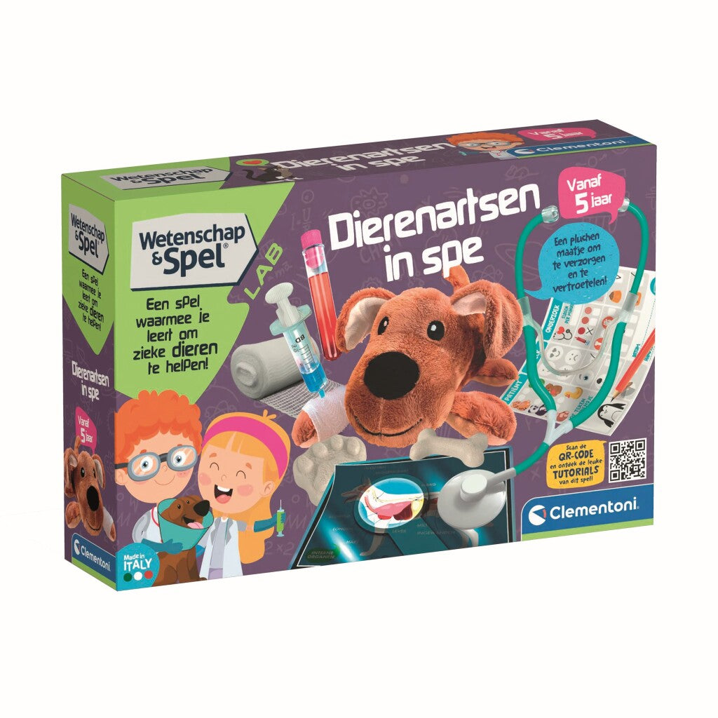 Clementoni wetenschap en spel dierenartsen in spe