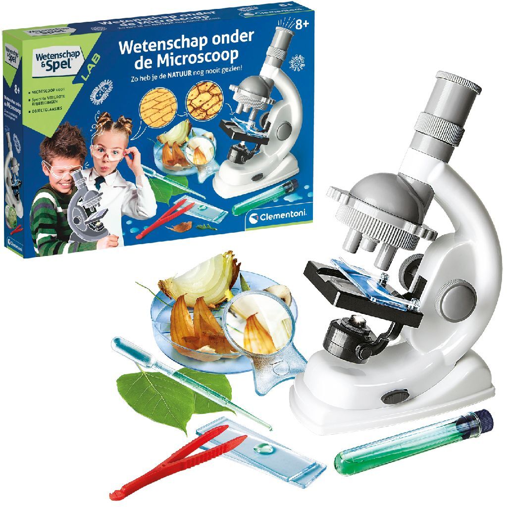 Clementoni Wissenschaftsspiel Wissenschaftliches Mikroskop