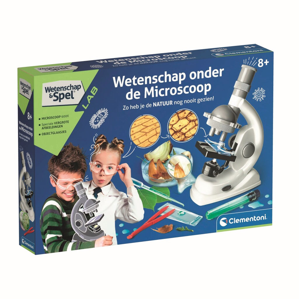 Clementoni Wissenschaftsspiel Wissenschaftliches Mikroskop