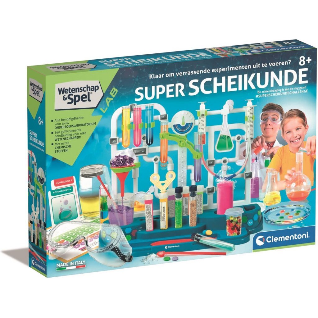 Clementoni Wissenschaft und Spiel Superchemie