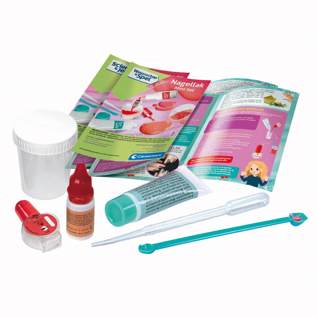 Clementoni wetenschap en spel - mini nagellakset