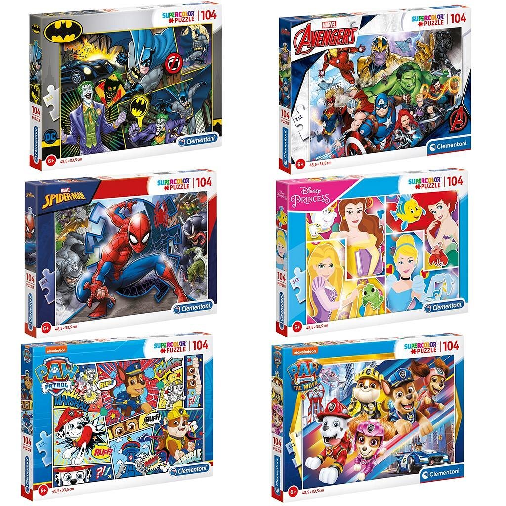 Clementoni Kinderpuzzle, 104 Teile
