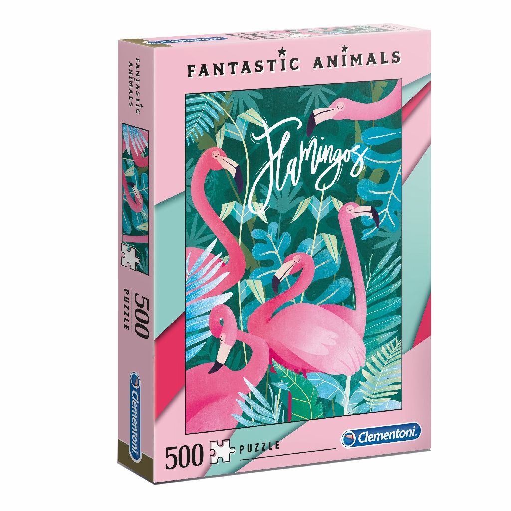 Clementoni Fantasietiere Puzzle, 500 Teile