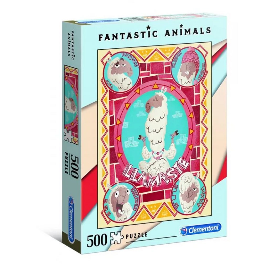 Clementoni Fantasietiere Puzzle, 500 Teile