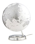 Atmosphäre nr-0331f7ns-gb Globus, glänzend verchromt, 30 cm Durchmesser, Kunststoffsockel, Englisch