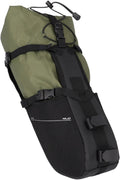 Xlc ba-g02 zadeltas – fietstas zadel – 15l – waterdicht – reflecterend – zwart groen