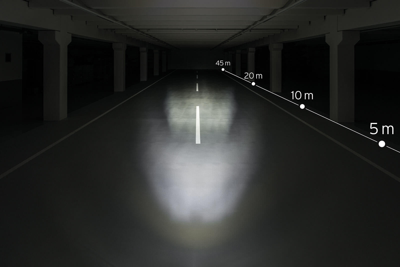 Busch + müller lumotec upp t senso plus led frontlight