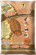 Zoomed zoo med vita sand - terrariumzand - outback orange - 4,5kg