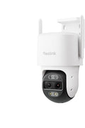 Reolink 4k dual-lens buitencamera - 2,4 5 ghz wifi - automatische zoom tracking - pan tilt - ai-video zoeken - trackmix series w760