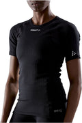 Craft active extreme x rn ss w dames thermoshirt - zwart l