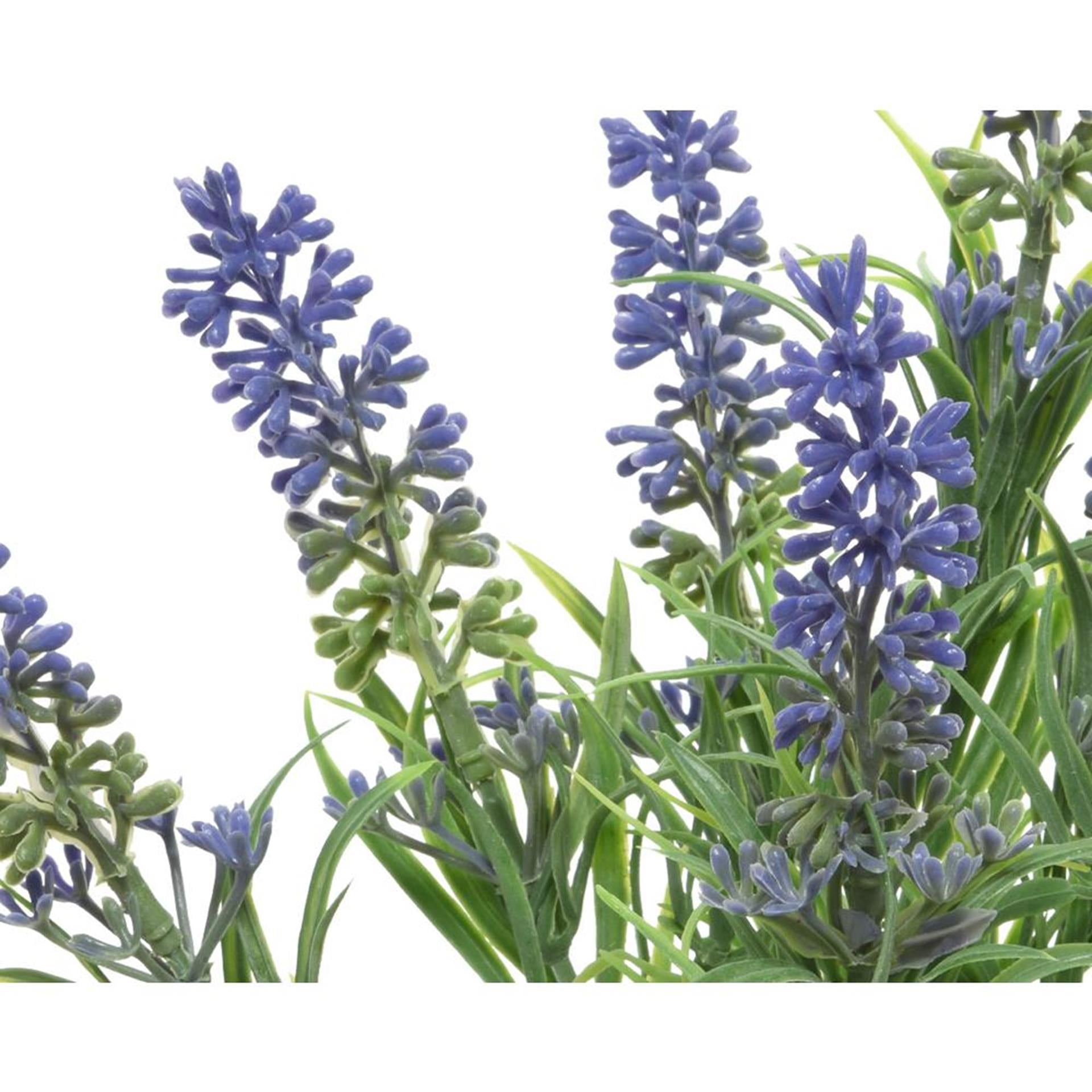 Decoris kunstbloem lavendel h34cm paars