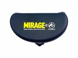 Mirage Hartschalen-Sonnenbrillenetui, schwarz