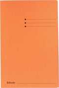 Esselte manilla 3-klepsmap - folio - 50 stuks - oranje