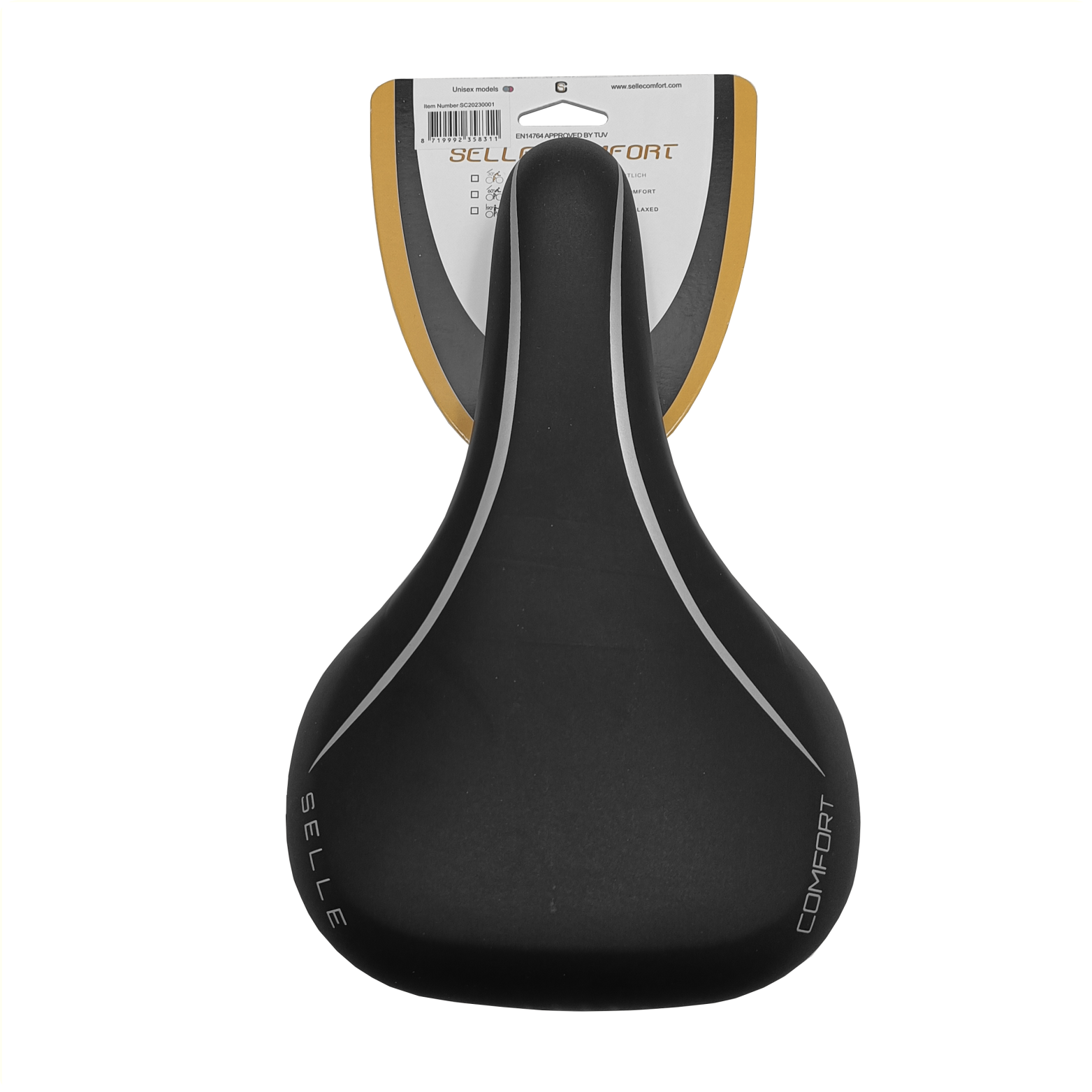Selle Comfort Sattel Vintage, ohne Riemen