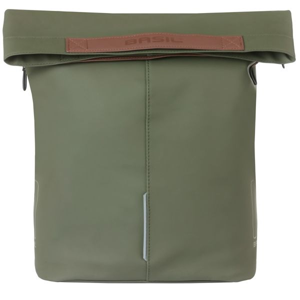 Basil City MIK 14-16L Fahrradtasche, 11 x 29 x 36 cm, grün