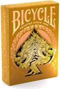 Bicycle dragon gold - premium speelkaarten - poker - ultimates - collectible