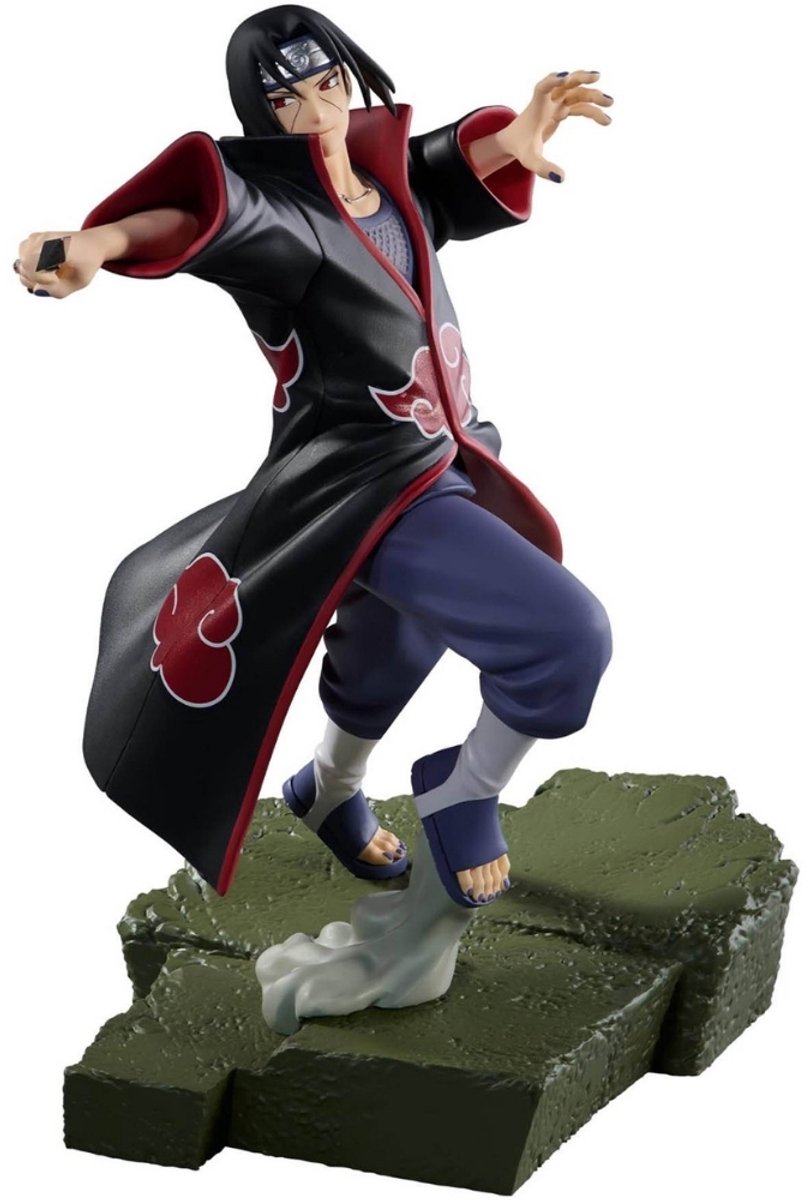 Bandai naruto shippuden combination battle pvc statue itachi uchiha 16 cm