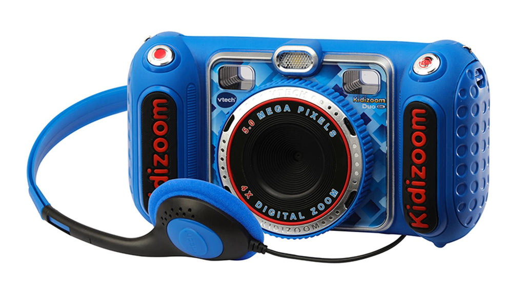 Vtech Kidizoom Duo DX Kinderkamera Blau 4-teilig