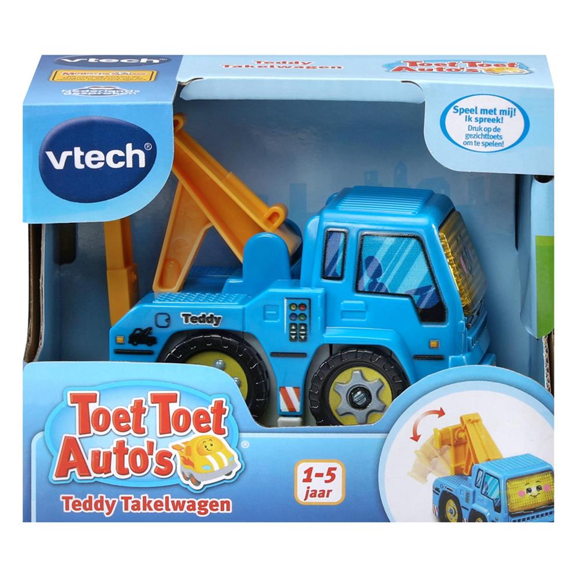 VTech Toet Toet Teddy Abschleppwagen + Licht und Sound