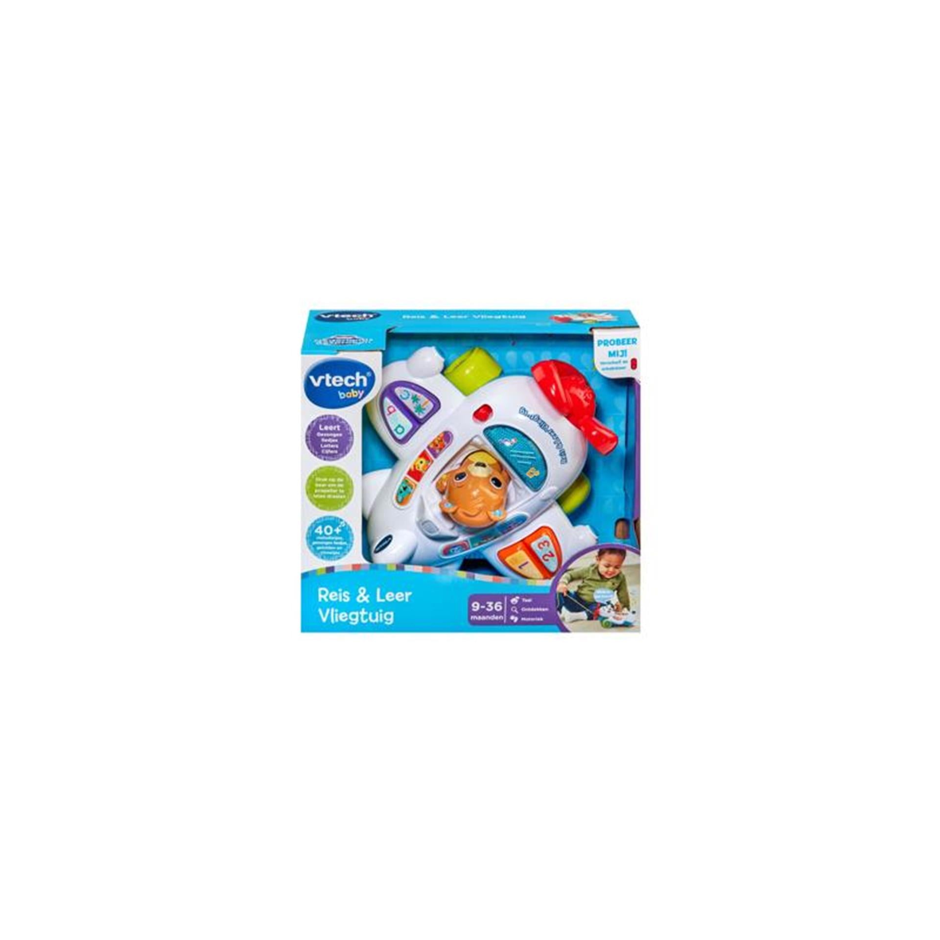 Vtech reis leer vliegtuig