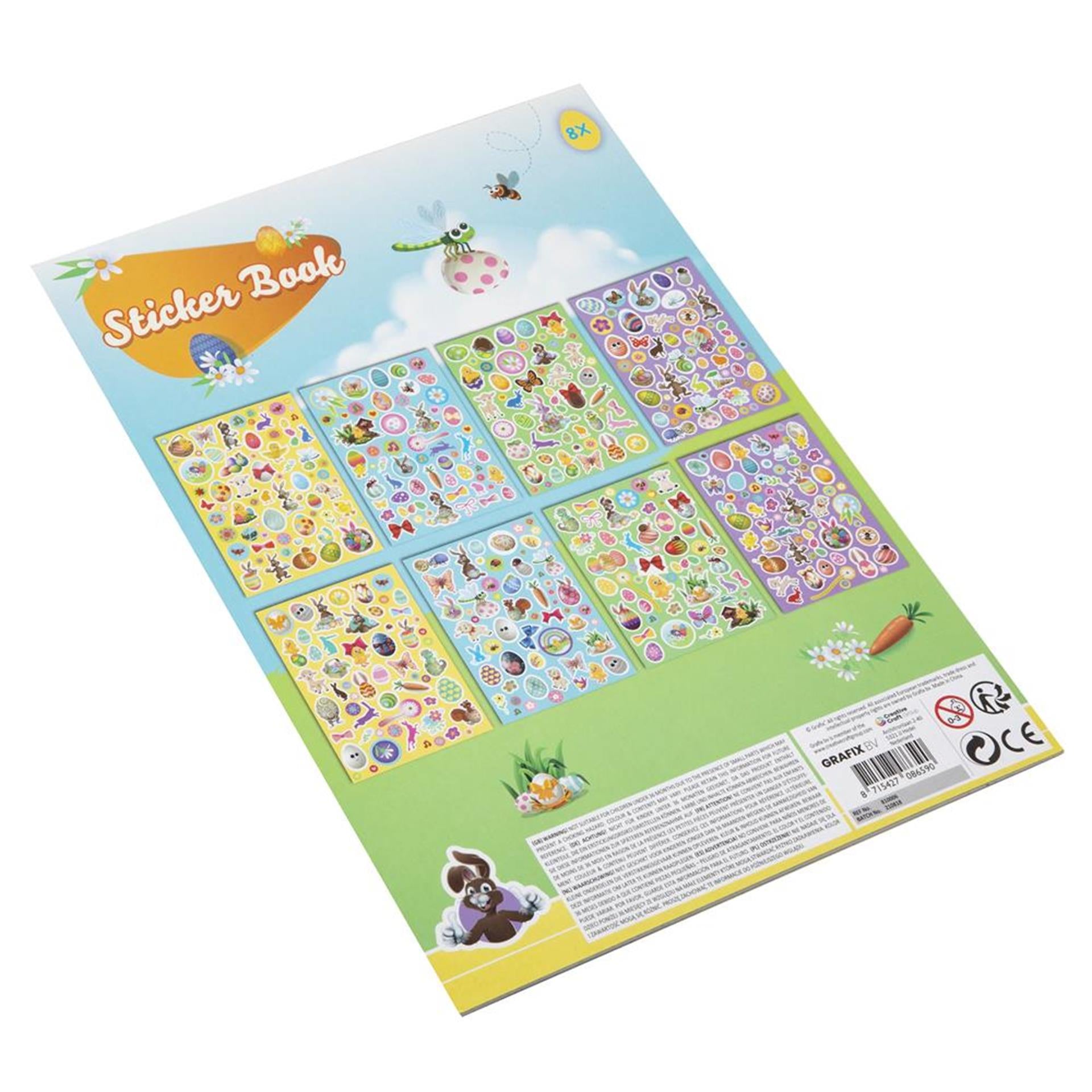 Grafix Stickerbuch Ostern A4