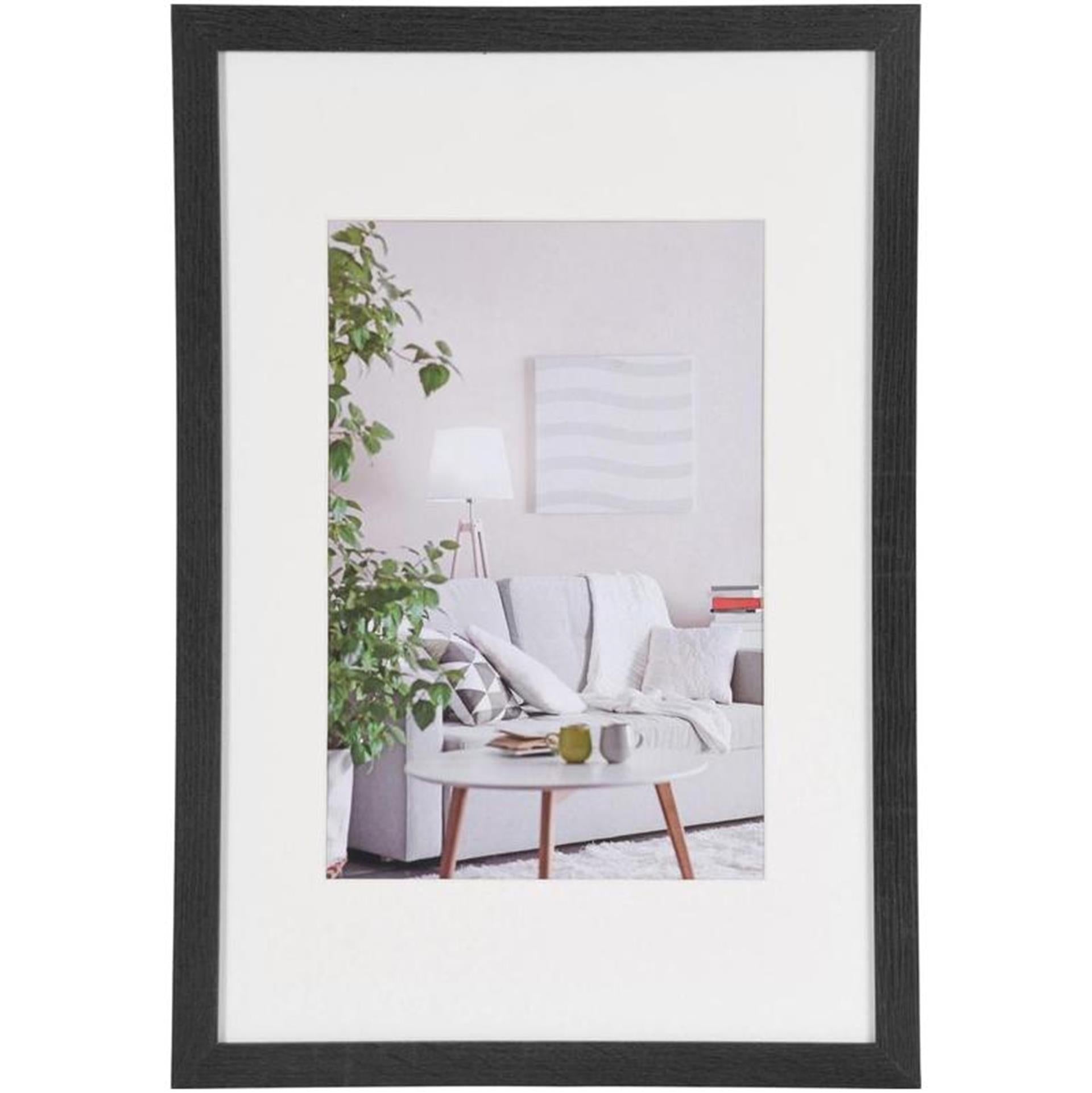 Henzo fotolijst modern 30x45cm zwart