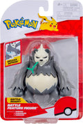 Jazwares pokémon - battle feature figure - pangoro