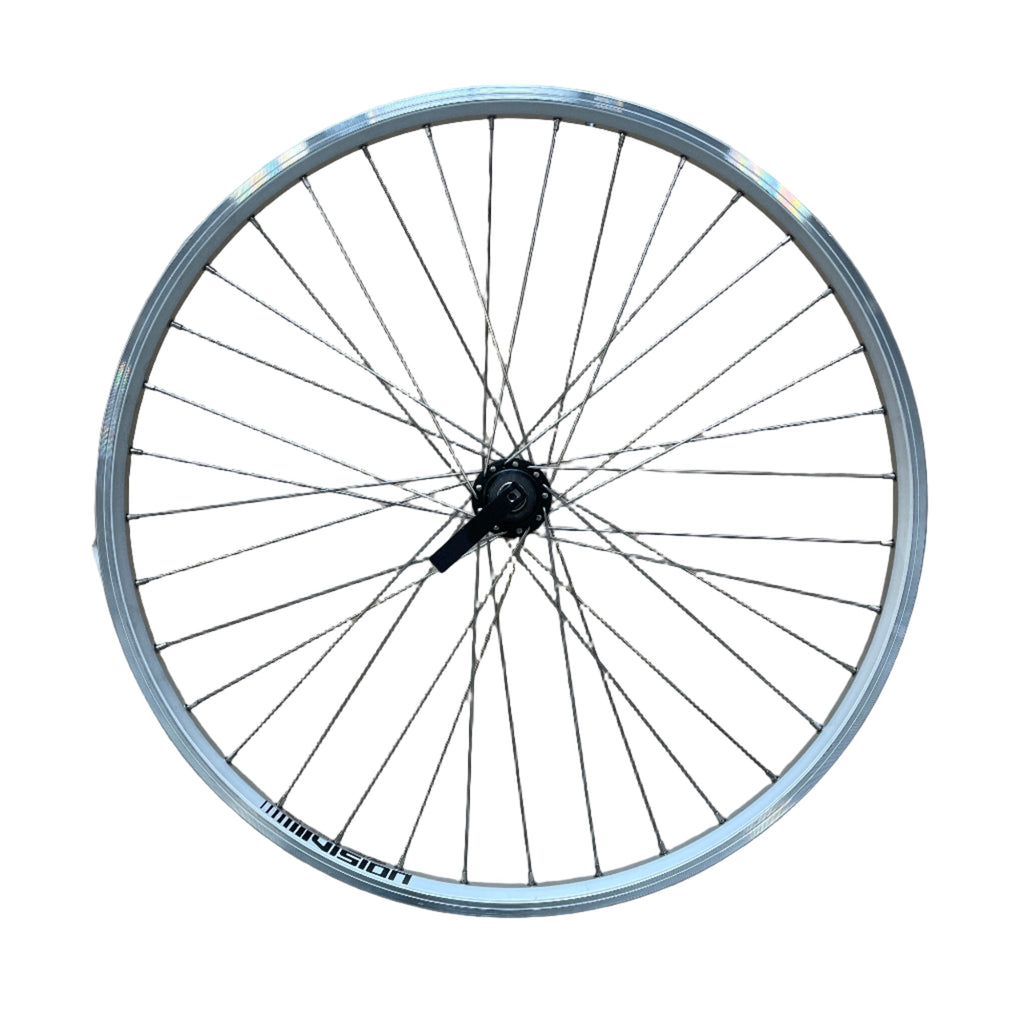 Rodi achterwiel 26 -559x19 iid skorpion alu. zilver fm32 qr cassette 8 9 sp. 14 rvs