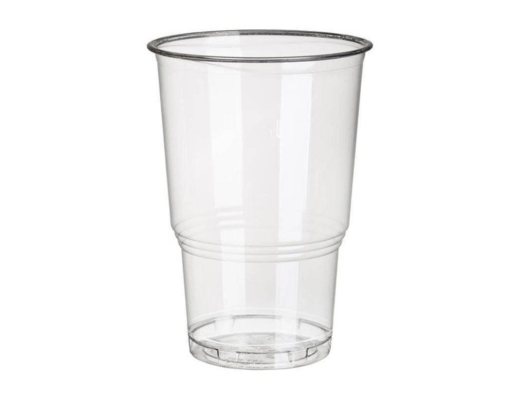 Papstar 25 drinkbekers pla pure 250ml glashelder