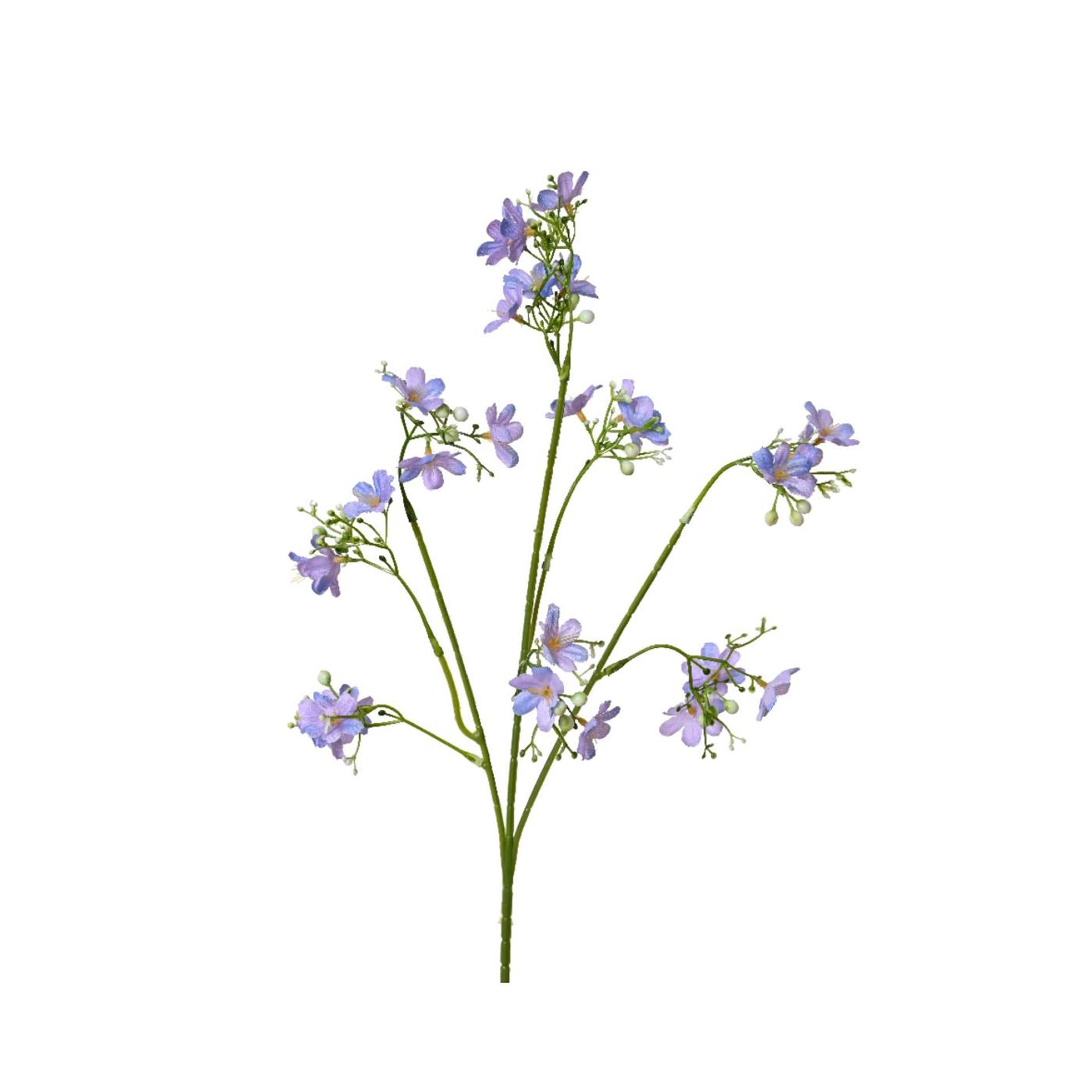 Decoris kunstbloem 67cm paars