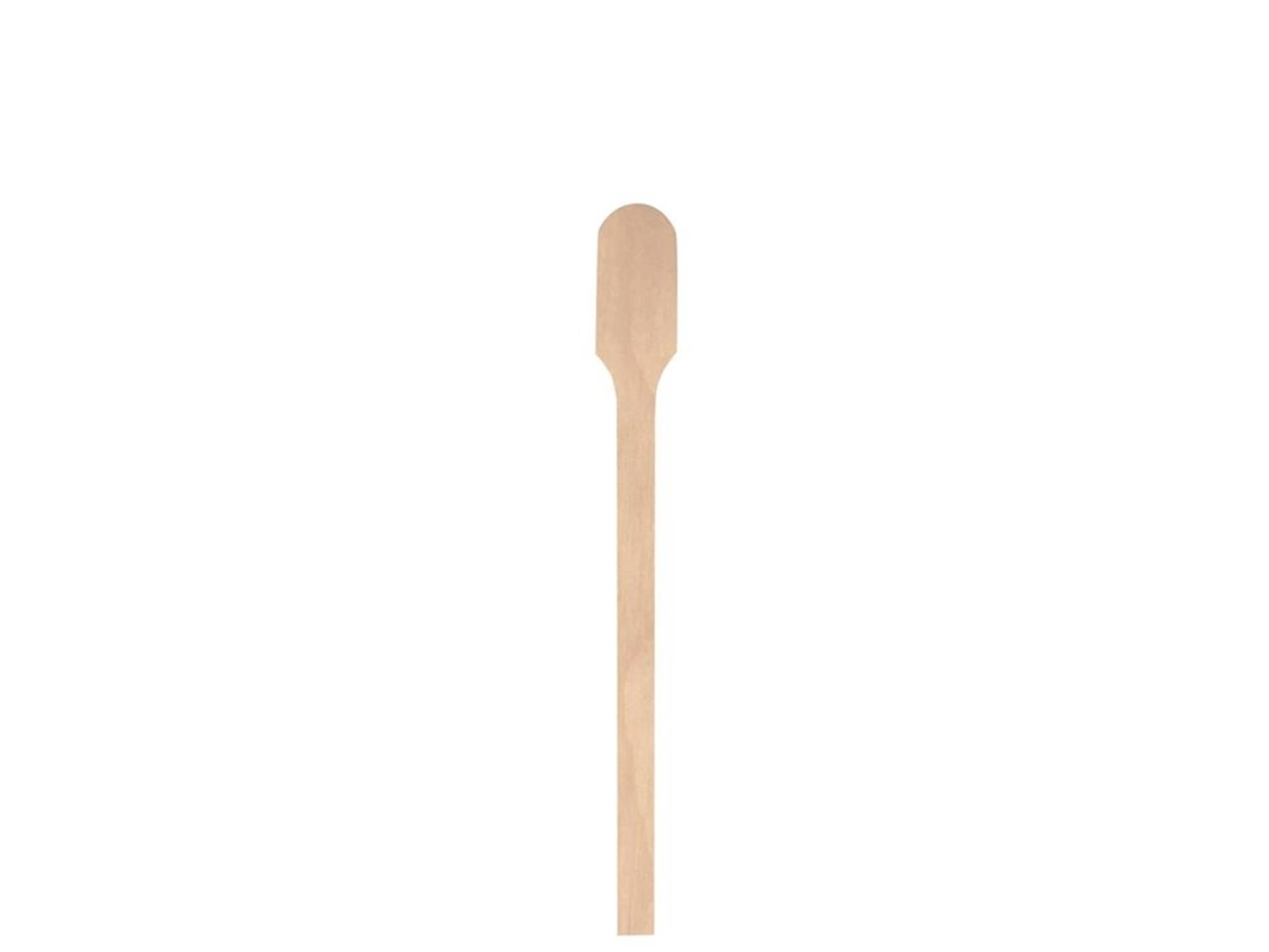Papstar 100 roerstaafjes hout pure 13cm