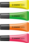 Stabilo Neonmarker – 4er-Set