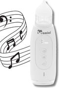 Momini breezy automatische neusreiniger - neusvacuüm voor kinderen - zelfreinigend - muziekfunctie - ipx6 waterbestendig - wit