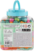 Creative craft group houten kralen blauw, 375gram
