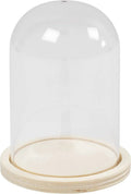 Creativ company cc stolp op houten voet 9,5x6 cm