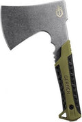 Gerber outdoor bijl 9 inch pack hatchet flate sage compact - groen