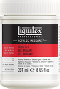 Liquitex professional glans gel medium 237 ml – acryl additief, glansversterker, volumevergroting consistentie verdikken