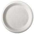 Papstar 12 borden suikerriet pure dia 23cm wit