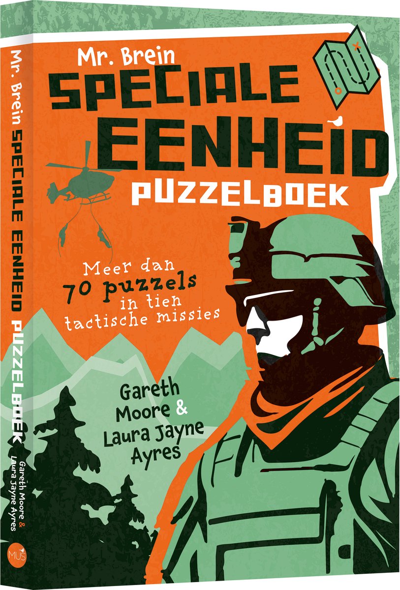 Uitgeverij kluitman mr. brein speciale eenheid puzzelboek